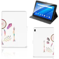 B2Ctelecom Lenovo Tab E10 Hippe Tablet Hoes Boho Dreamcatcher