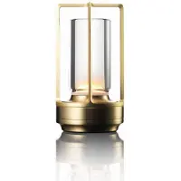 Luxus Europe - Tafellamp Touch Juliette Goud - Draadloze LED Tafellamp Binnen - USB-C Oplaadbaar