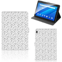 B2Ctelecom Lenovo Tab E10 Tablet Hoes Stripes Dots