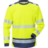 Fristads High Vis T-shirt Lange Mouwen Klasse 3 7724 Thv | Maat: M