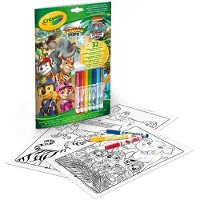 Crayola Paw Patrol Coloring Activity Album - 32 kleurpagina's en activiteiten - 7 wasbare stiften diverse kleuren