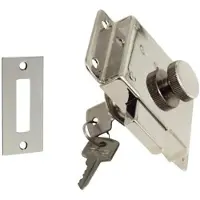 PLASTIMO 408191 Straight Lock Zilver 20 mm