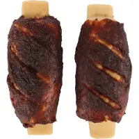 Flamingo Zero rawhide chickep porc shop - 2 st samen 80 gr tandverzorgend - geen toegevoegde suiker
