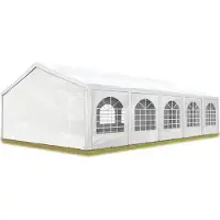 TOOLPORT Partytent 5x10 m, PE 450, wit