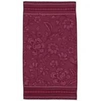 Pip studio Badlaken Jasmin Jacquard Dark Pink (70 x 140 cm)