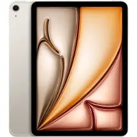 Apple iPad Air, 27,9 cm (11 inch), 2360 x 1640 pixels, 128 GB opslag, 12 GB geheugen, iPadOS 26, beige kleur
