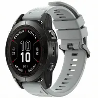 IMoshion QuickFit Siliconen bandje - Garmin 26 mm aansluiting - Grijs