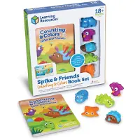 Learning Resources educatief boek Spike and Friends kleuren en tellen karton. - 3+