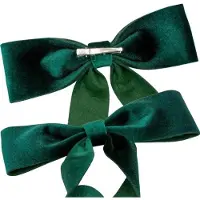 Edelman kerststrik - groen (4 stuks)