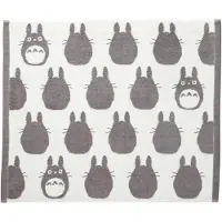 Marushin My Neighbor Totoro - Grey Totoro Big Towel 50x60cm - Decoratie