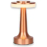 Luxus Europe - Tafellamp Touch Beau Rosé - Draadloze LED Tafellamp Binnen - USB-C Oplaadbaar