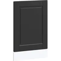 vidaXL Vaatwaspaneel Porto 45x1,5x57 cm bewerkt hout zwart