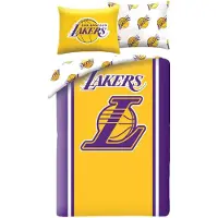 Halantex SP. z.o.o. Lakers Dekbedovertrek 140 x 200 cm - 70 x 90 cm - polyester - Geel