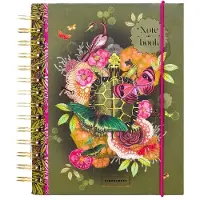 Pimpelmees A5 Notitieboek XXL Turtle Olive Wire-O