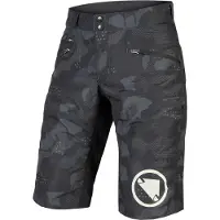 Endura SingleTrack II Korte Broek Zwart Camo || Maat: XXL