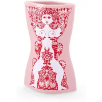 Bjørn Wiinblad - Nina Vase - Pink/Red - 16.5 cm