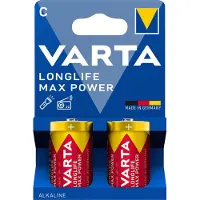 Varta Longlife Max Power C 2-pack Batterijen