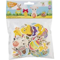 Grafix Foamstickers Pasen, 30st.
