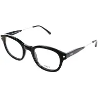 Tod'S TO5196 48/22/145 Glanzend zwart Acetaat UNISEX TO5196