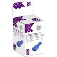 TRU COMPONENTS 8436776 Flachsteckhülsen-Sortiment Steckbreite 2.80 mm Steckdicke 0.80 180°