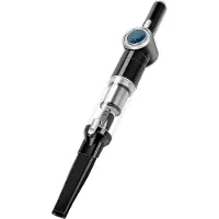 TurboTronic kruimeldief - TT-CT20 - draadloos, 15 kPa zuigkracht, extra krachtig, met laadstation, zakloos, voor auto, huishouden en dierenharen Zwart/Zilver