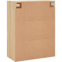 vidaXL Wandkast 69,5x34x90 cm sonoma eikenkleurig