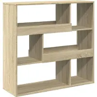 vidaXL Kamerscherm 100x33x94,5 cm bewerkt hout sonoma eikenkleurig