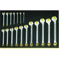 Stahlwille 96838183 TCS 13/18,6-24MM Ring-steeksleutelset Sleutelbreedte (metrisch) 8 - 19 mm