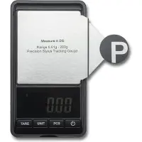Pro-Ject Measure It DS Naalddrukmeter - Precisie Afstelling - Optimale Geluidskwaliteit - Duurzaam & Betrouwbaar - Zilver