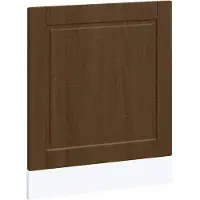 vidaXL Vaatwaspaneel Porto 60x1,5x57 cm bewerkt hout bruin eikenkleur
