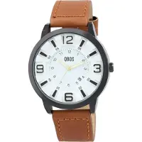 QBOS Herenhorloge van roestvrij staal 2900231 Excellanc herenhorloge lichtgevende wijzers met