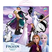 Craft Creative Krasplaatjes met schraapfolie – Frozen