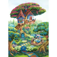 Magnolia puzzel Secret Garden - 1000 stukjes puzzel volwassenen.