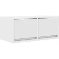 vidaXL Tv-meubel 60x31x25,5 cm bewerkt hout wit
