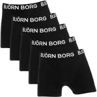 Björn Borg Boxershorts - 5er-Pack - Schwarz - - 7-8 Jahre (122-128) - Boxershorts