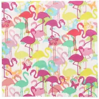 Papstar 10x 20 Servetten 3-laags 1/4 vouw 33 cm x 33 cm Flamingoparty