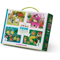 Crocodile Creek Vier huisdieren puzzels (24, 36, 48, 72) - Legpuzzel
