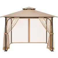 Vevor muggennet voor tuinpaviljoen