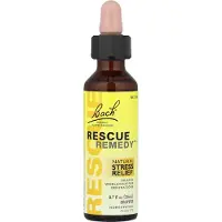 Bach , Original Flower Remedies, Rescue Remedy, Natuurlijke Stressverlichting, 0,7 fl oz (20 ml)