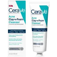 CeraVe Clay To Foam Acne Face Wash