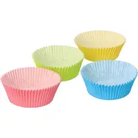 Papstar 24x 60 Bakvormpjes Ø 5 cm · 25 cm assorti kleuren