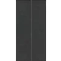 vidaXL Vijvergrondzeil Zwart 500 x 250 x 0,1 cm Niet-geweven stof