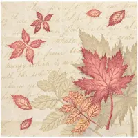 Papstar 8x 20 Servetten ROYAL Collection 1/4 vouw 40 cm x 40 cm Autumn Colours