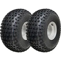 Wanda 22x11.00-8 knobbelbanden op 4 noppen velg, quadwiel 100mm PCD - set van 2