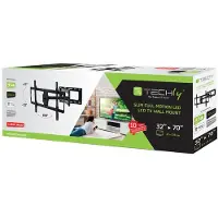 IC Intracom ICA-PLB 23M - Beugel voor LCD TV (Slim) (Muur, 70", 45 kg), TV muurbeugel, Zwart