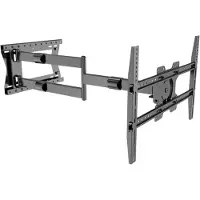 Nanook TV-beugel met extra lange arm tot 100 cm - Draaibaar - 42-75 inch - Max. 60 kg - VESA 100x100 t/m 600x400 - Zwart