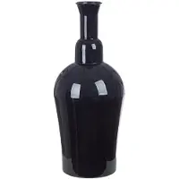 Gilde Vloervaas Vaas Filu, zwart H.55 cm (1 stuk)