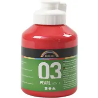 A-Color Metallic acrylverf, rood, 03- metallic, 500 ml