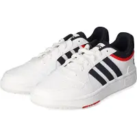 Adidas Sneakers laag 'Hoops 3.0' rood / zwart / wit
