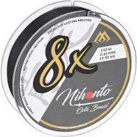 Mikado Nihonto Octa Gevlochten Vislijn 150 M Zwart 0.160 mm